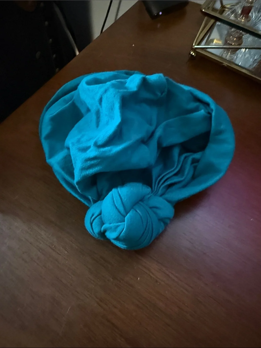 Turquoise Knotted Headwrap